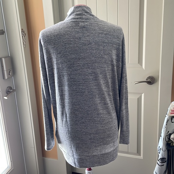 Heather Grey Cupio Mock Neck Long Sleeve - Picture 2 of 4